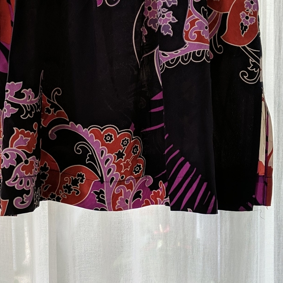 Multi-Color Silk Tunic - Picture 5 of 7